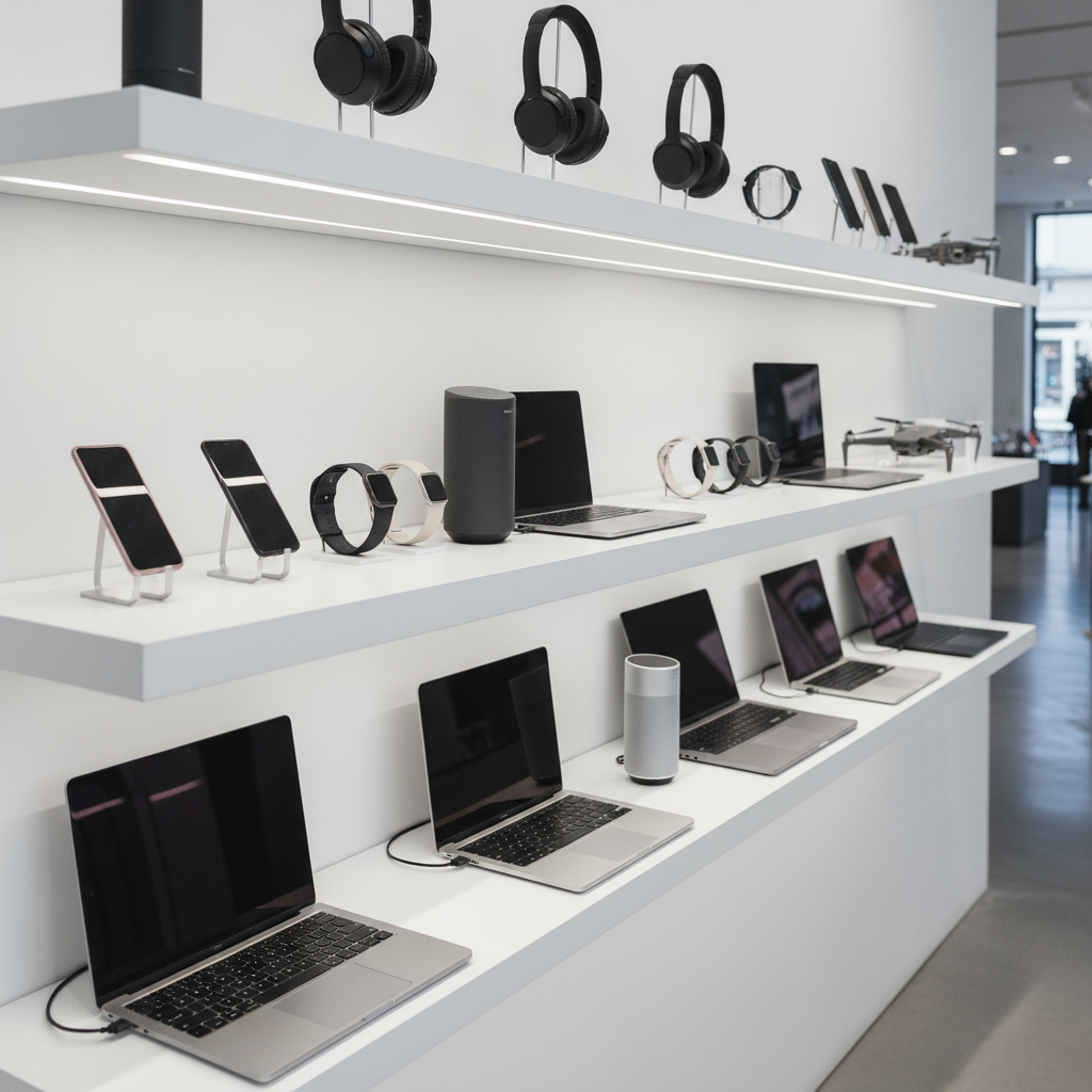 Electronics products display