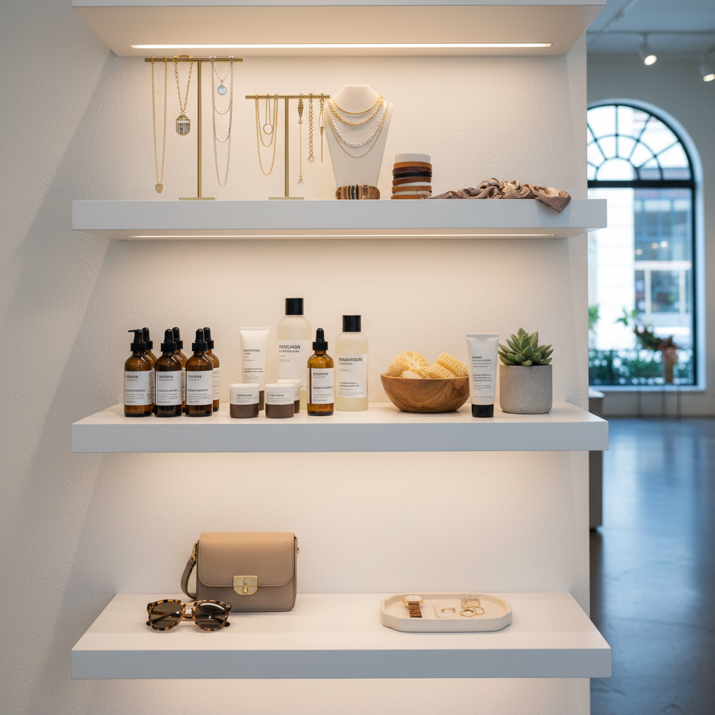 Lifestyle products display